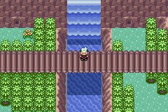 Pokemon Emerald on GBA